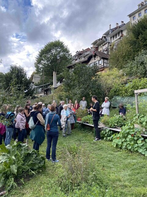 Stiftsgarten Führung Heilpflanzen kevin nobs Zentrum Naturmedizin